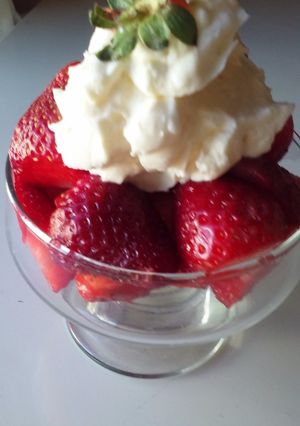 Una foto de Crema Chantilly