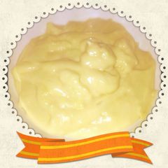 A picture of Easily Made in the Microwave! Custard Made With a Whole Egg.