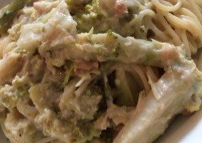 Pasta with Tofu, Natto, and Miso Cheese-Style Sauce Recipe
