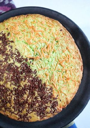 Foto resep Bolu pandan panggang (pakai oven tangkring)