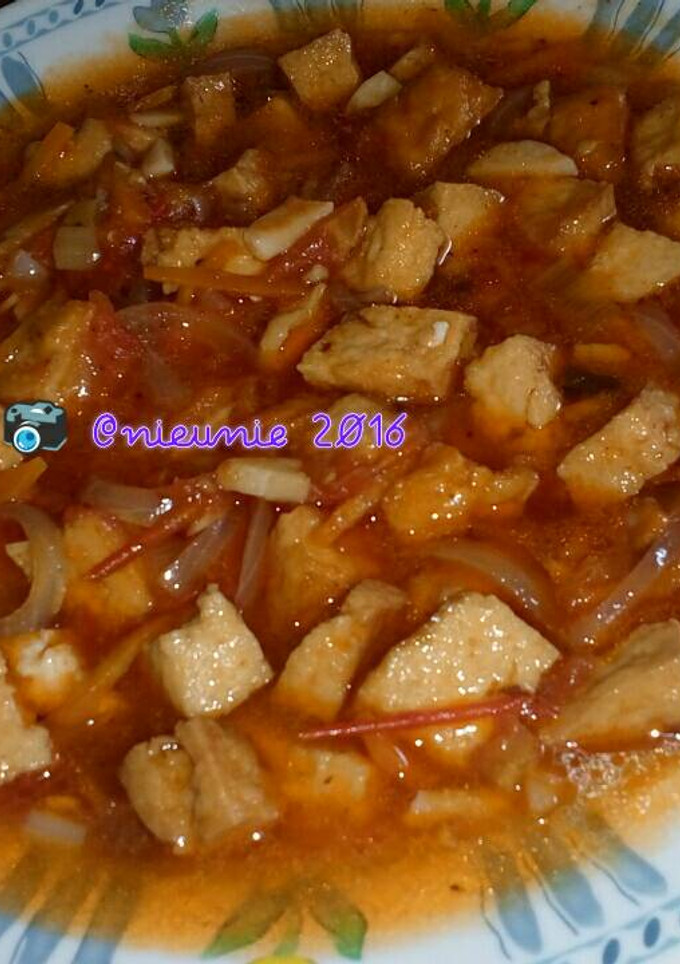 Foto resep Tahu asam manis