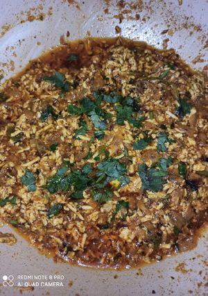 A picture of Paneer bhurji.