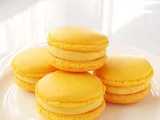 lemon macarons