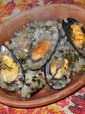 Jardinera de mejillones