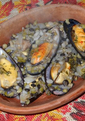 Una foto de Jardinera de mejillones