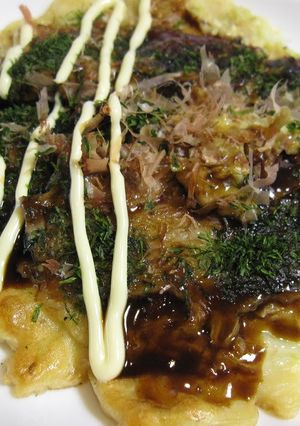 A picture of My Daughter's Favorite Basic Okonomiyaki.