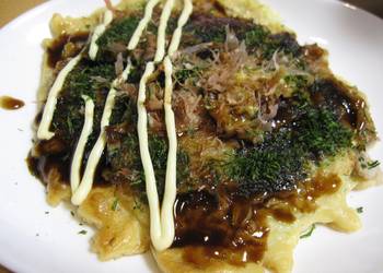 Easiest Way to Cook Perfect My Daughters Favorite Basic Okonomiyaki