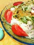Cold Somen Noodles with Sesame Sauce for Summer