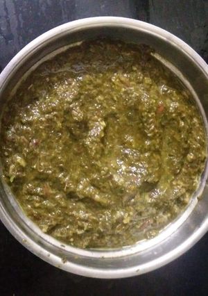 A picture of Gongura Chutney.