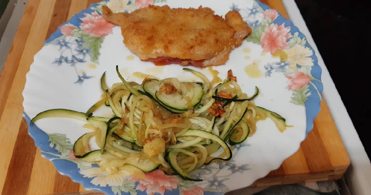 Espirales de calabacín 64 recetas caseras Cookpad