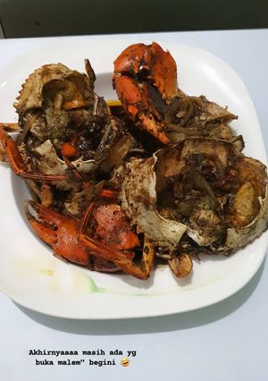 Foto resep Kepiting lada hitam