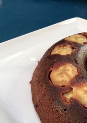 Une photo de Fondant choco-banane