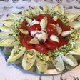 Salade d'endives, tomates et courgettes