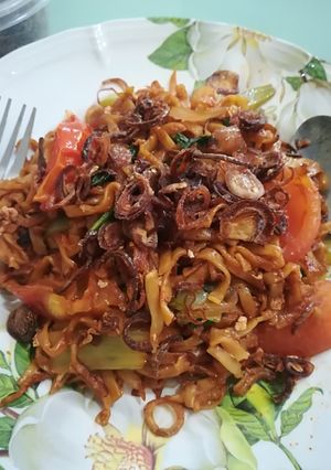 Foto resep Mee sanggul goreng