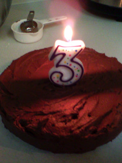 A picture of Chocolate Birthday Cake.