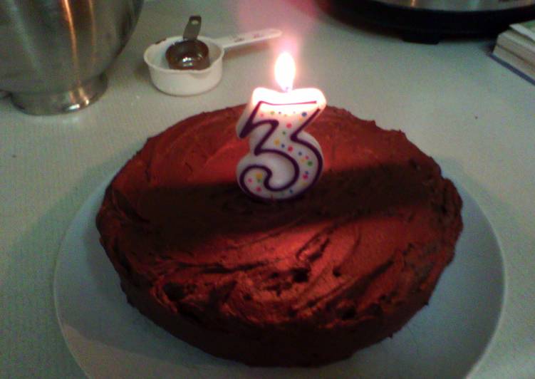 Recipe: 2021 Chocolate Birthday Cake