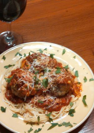 A picture of Italian Meatballs.