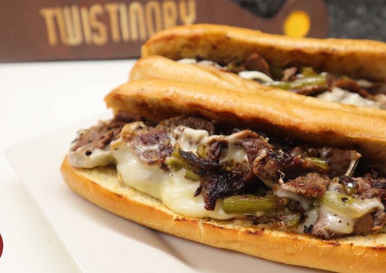 Recipe of Speedy Philly Cheesesteak