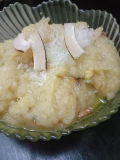A picture of Egg and bread Halwa 💗💗💗.