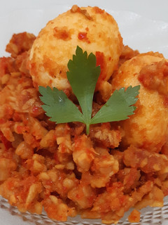 Foto resep Tempe Telur Balado