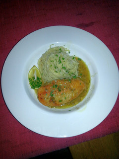 A picture of Chicken Piccata.
