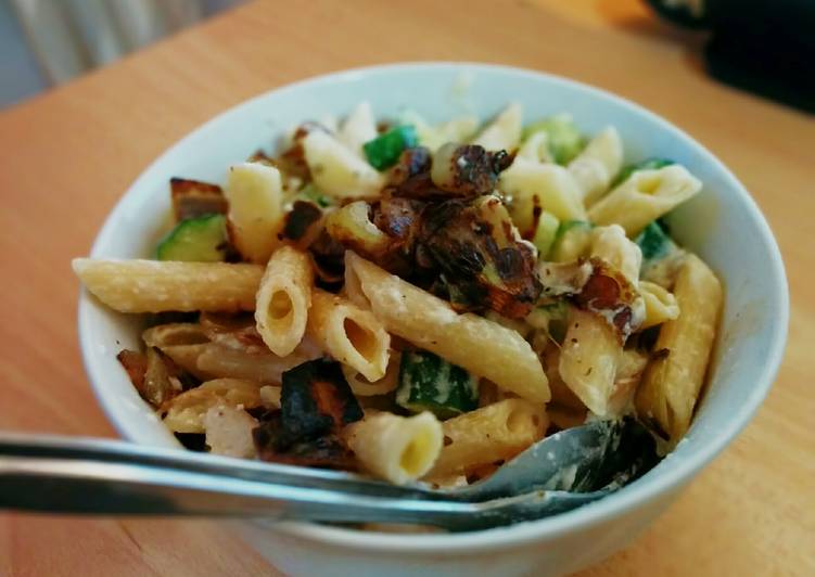 Easiest Way to Make Any-night-of-the-week Cucumber Yoghurt pasta