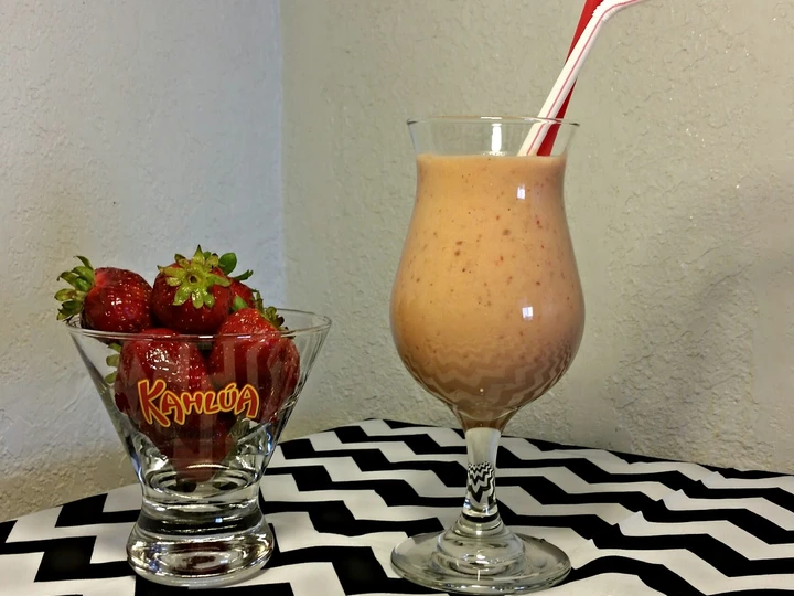 Easy Steps Prepare|Recipe} Summer Strawberry Smoothie the So Delicious, Really Delicious