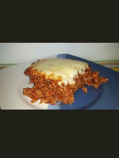 Φωτογραφία της συνταγής Ρύζι με κιμά ογκρατέν