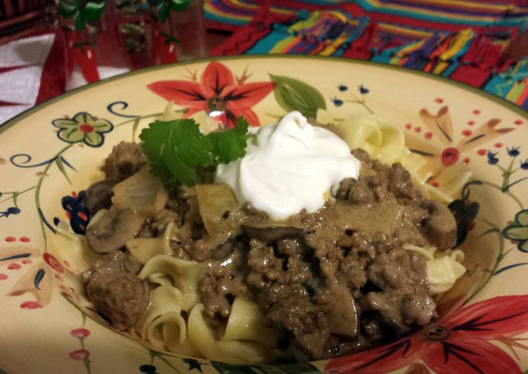 How to Make Super Quick Hearty Beef Stroganoff
