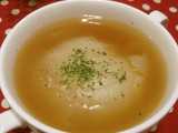onion consommé