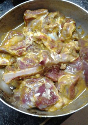 A picture of Mutton Dahi Wala.