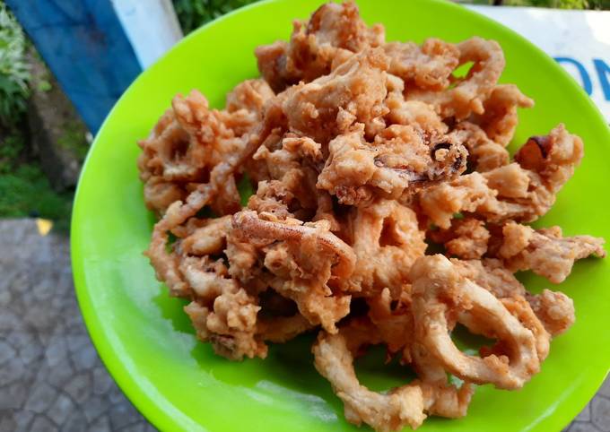 Cumi goreng tepung a.k.a Calamari ring