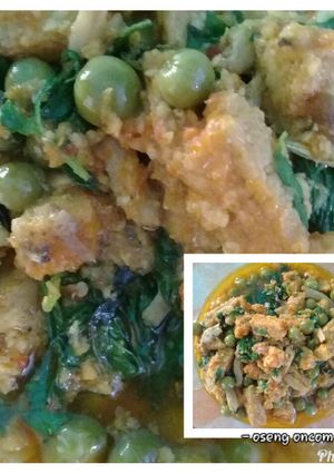 Foto resep Oseng oncom pedas