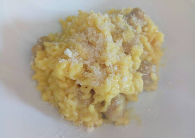 Steps to Make Homemade Risotto alla Monzese