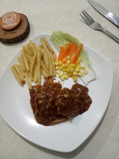 Foto resep Beff Patty Steak With Blackpepper Sauce