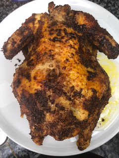Una foto de 319. Pollo entero frito en Airfryer (principal carne)