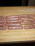 BRATWURST, GERMAN SAUSAGES. JON STYLE