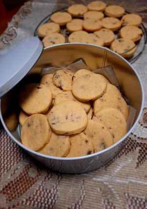 Keksz Csokidarabokkal recept fotója
