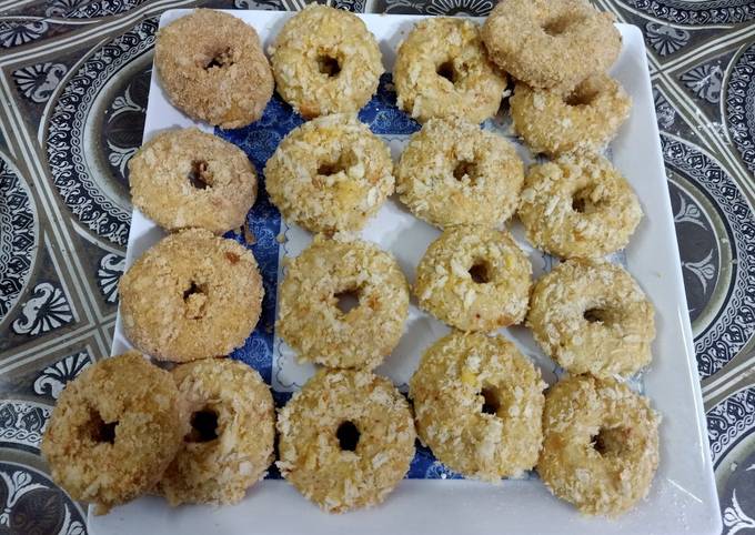Langkah Mudah untuk Membuat Chicken potato donuts yang Bisa Manjain Lidah
