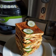Lockdown sandwich A picture of Lockdown sandwich.