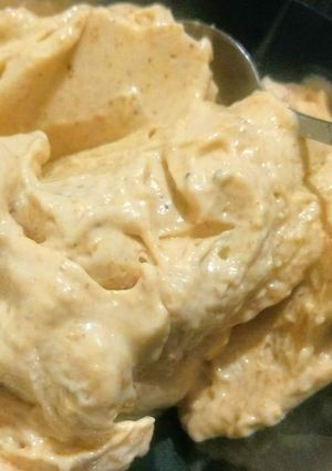 Una foto de Helado vegano simple