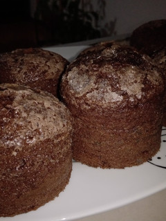 Una foto de Magdalenas de Chocolate