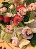 Ninja Foodie Grill Lemon Pepper Shrimp for a Salad