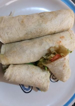 A picture of Mini Fish Burritos.