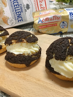 可可酥皮泡芙 的食譜成品照片