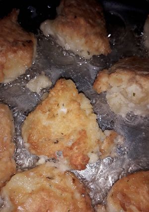 Una foto de Croquetas de puré