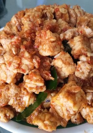 Foto resep Oseng mercon tempe tahu