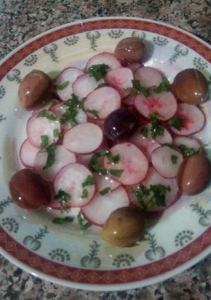 Une photo de Salade de radis
