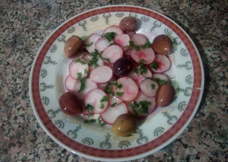 Salade de radis