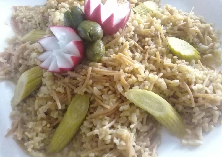 برغل بشعيرية